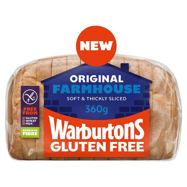 Warburtons 360g Original Farmhouse Gluten Free Bread - gallery image 1