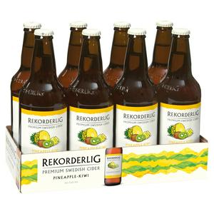 Rekorderlig 500ml Premium Pineapple Kiwi Fruit Cider Bottle