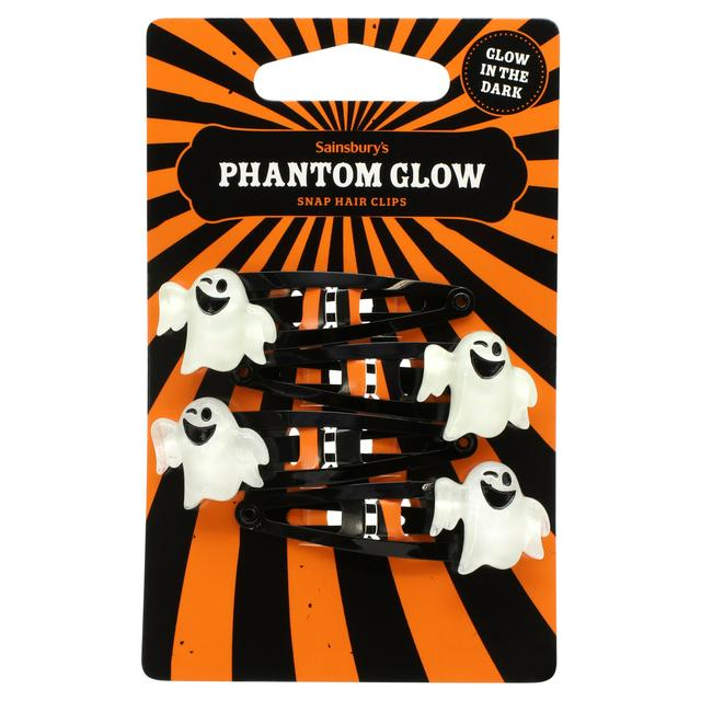 Sainsbury's Phantom Glow Snap Hair Clips - gallery image 1