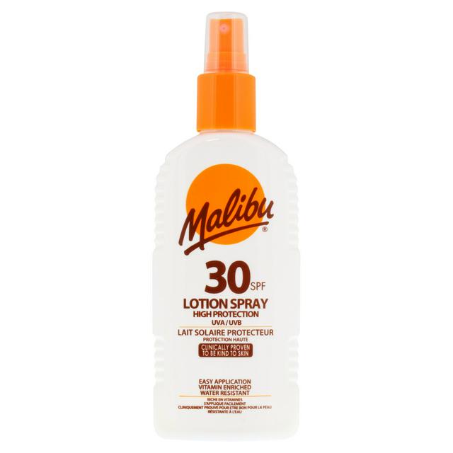 Malibu 200ml 30 SPF Lotion Spray - gallery image 1