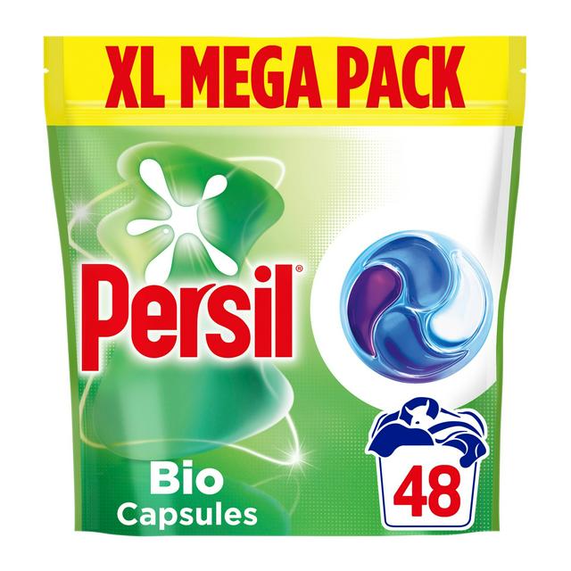 Persil 48 Washes 4 in 1 Fast Dissolving Bio Laundry Capsules - gallery image 1