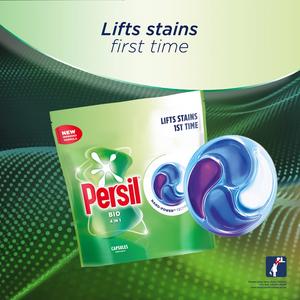 Persil 48 Washes 4 in 1 Fast Dissolving Bio Laundry Capsules - gallery image 2