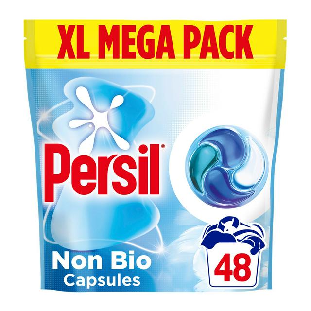 Fairy Persil 48 Washes 4 in 1 Fast Dissolving Non Bio Laundry Capsules