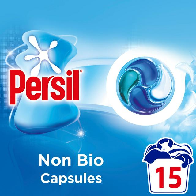 Persil 15 Washes 4 in 1 Fast Dissolving Non Bio Laundry Capsules - gallery image 1