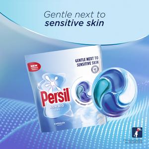 Persil 68 Washes 4 in 1 Fast Dissolving Non Bio Laundry Capsules - gallery image 2