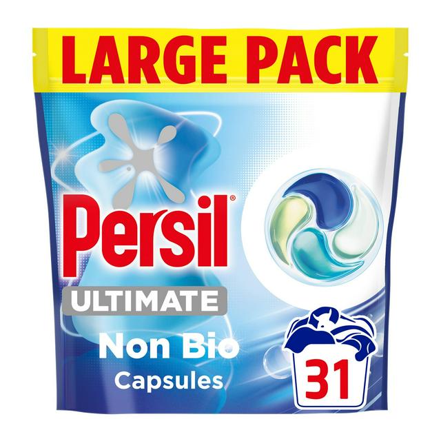 Persil Ultimate 31 Washes Ultra Stain Removal Non Bio Laundry Capsules - gallery image 1