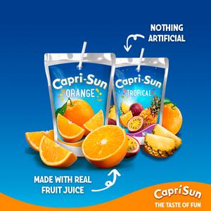 Capri Sun 20 x 200ml Orange Party Pack Kids Juice Drinks - gallery image 2