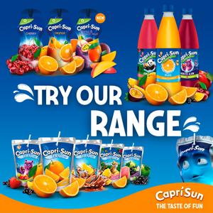 Capri Sun 20 x 200ml Orange Party Pack Kids Juice Drinks - gallery image 3