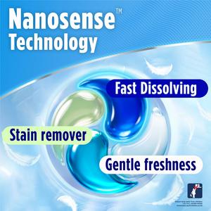 Persil 25 Washes 4 in 1 Fast Dissolving Non Bio Laundry Capsules - gallery image 4