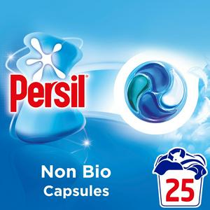 Persil 25 Washes 4 in 1 Fast Dissolving Non Bio Laundry Capsules
