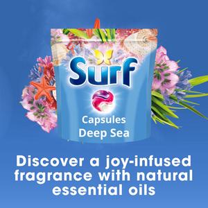Surf Deep Sea 51 Washes 3 in 1 Laundry Washing Detergent Capsules - gallery image 2