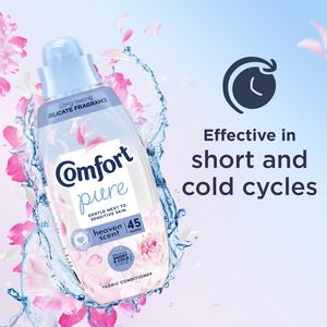 Comfort Pure 45 Washes Heaven Scent Fabric Conditioner 675ml - gallery image 3