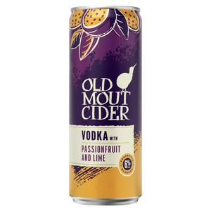 Old Mout Cider 330ml Passionfruit & Lime Vodka Cocktail Can