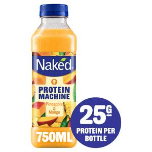 Naked 750ml Pineapple & Mango Protein Machine Smoothie