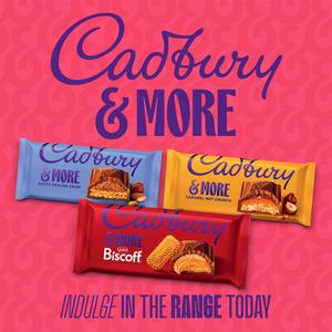 Cadbury Dairy Milk & More 195g Creamy Chocolate Bar - gallery image 3