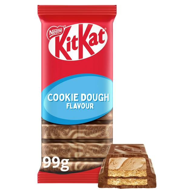 KitKat 99g Cookie Dough Flavour Chocolate Sharing Bar - gallery image 1