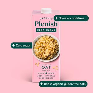 Plenish 1L Organic Chilled Dairy Free Oat Zero Sugar Drink - gallery image 2