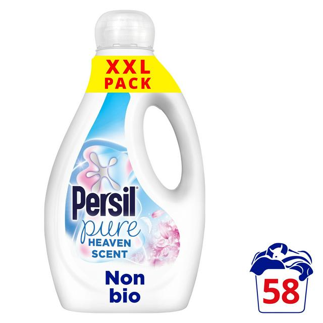 Persil Ultimate Pure Heaven 58 Washes Scent Non Bio Liquid Detergent 1.566L - gallery image 1