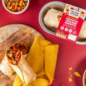 The Gym Kitchen 250g High Protein Chipotle Chicken Burrito - gallery image 2