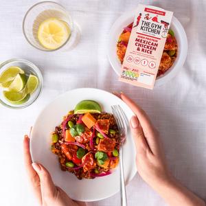 The Gym Kitchen 280g High Protein Mexican Chicken & Rice Ready Meal - gallery image 2