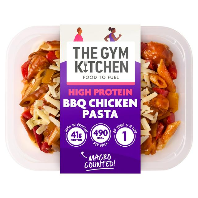 The Gym Kitchen 400g High Protein BBQ Chicken Pasta Ready Meal - gallery image 1