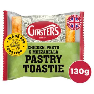 Ginsters 130g Chicken, Pesto & Mozzarella Pastry Toastie