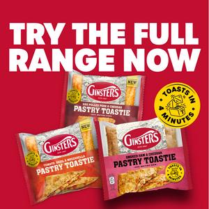 Ginsters 130g Tomato, Basil & Mozzarella Pastry Toastie - gallery image 4