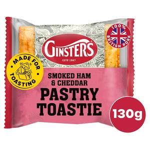 Ginsters 130g Smoked Ham & Cheddar Pastry Toastie