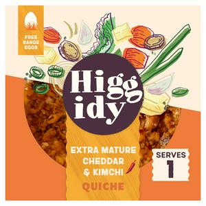 Higgidy 155g Extra Mature Cheddar & Kimchi Quiche