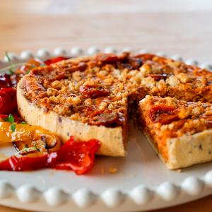 Higgidy 400g Shakshuka Inspired Red Pepper & Greek Feta Brunch Quiche - gallery image 2