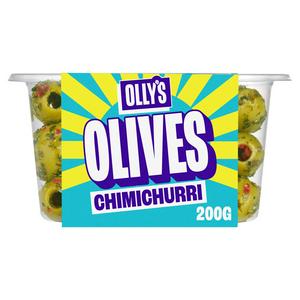 Olly's 200g Chimichurri Halkidiki Olives
