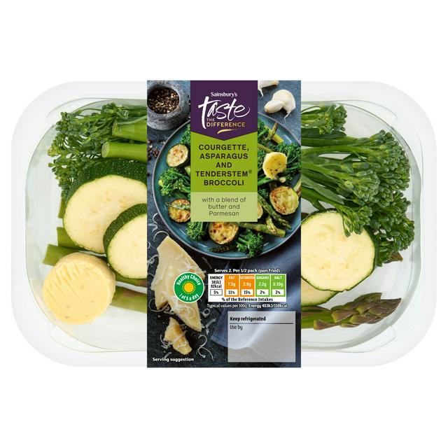 Sainsbury's 200g Greens with Butter & Parmesan, Taste the Difference - gallery image 1