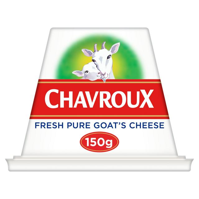Chavroux 150g Pure Goats Cheese Pyramid - gallery image 1
