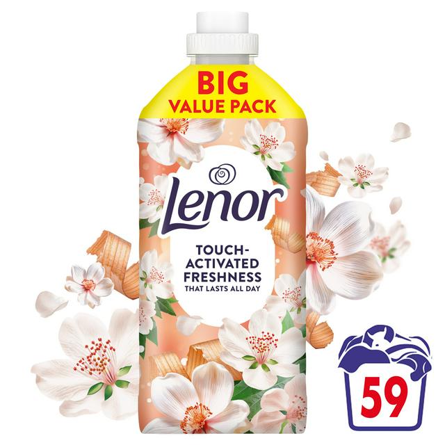 Lenor Base 59 Washes Jasmine & White Cedar Fabric Conditioner - gallery image 1