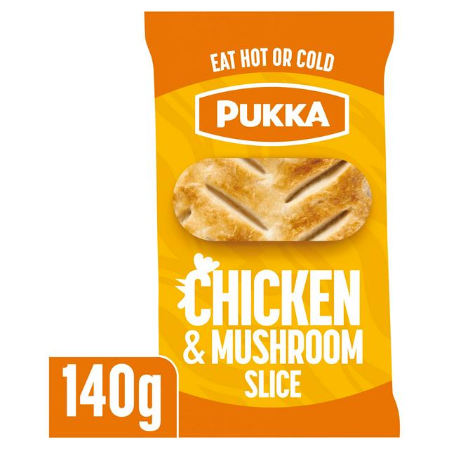 Pukka 140g Chicken & Mushroom Slice