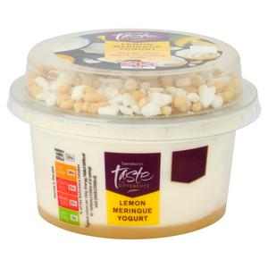 Sainsbury's 144g Lemon Meringue Yogurt, Taste the Difference