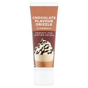 Sainsbury's 100g Chocolate Flavour Drizzle