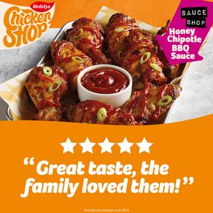 Birds Eye Chicken Shop 385g Honey Chipotle BBQ Chicken Wings, Limited Edition - gallery image 3
