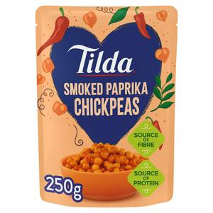 Tilda 250g Smoked Paprika Chickpeas - video