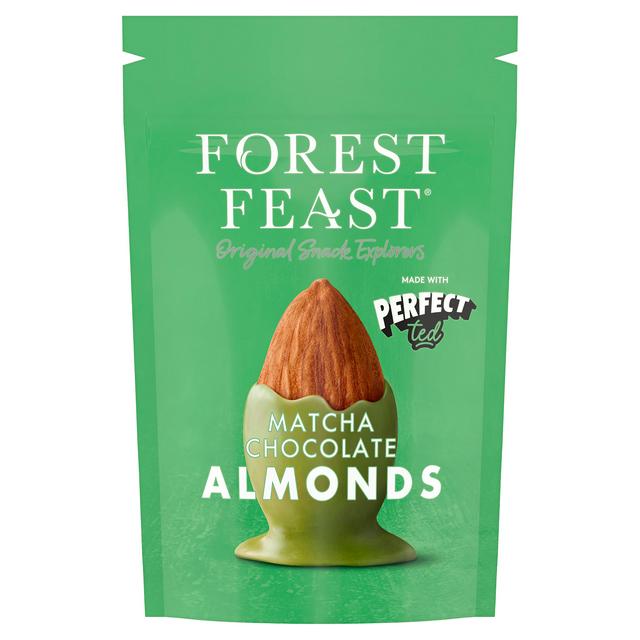 Forest Feast 120g Matcha Chocolate Almonds - gallery image 1