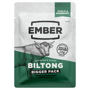 Ember 45g Garlic & Rosemary Biltong Pouch