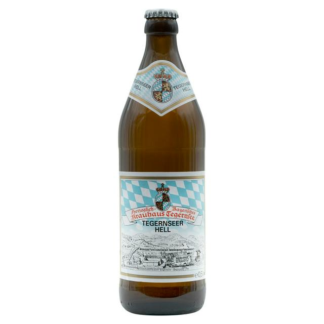 Tegernseer 500ml Hell Lager Beer Bottle - gallery image 1