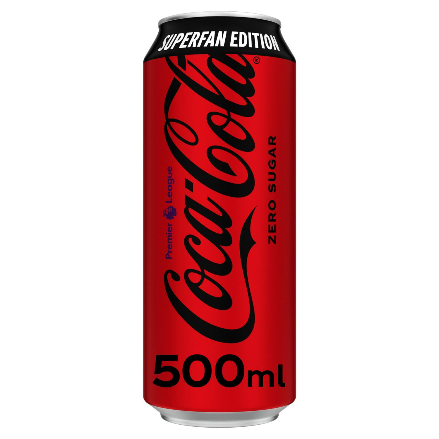 Coca-Cola 500ml Zero Sugar Can