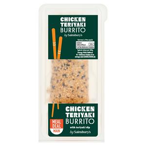 Sainsbury's 253g Chicken Teriyaki Burrito
