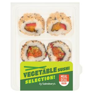 Sainsbury's 117g Med Pack Fish Sushi