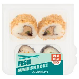 Sainsbury's 66g Snack Pack Tuna Sushi