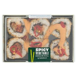 Sainsbury's 164g Spicy Vegetable Dragon Rolls