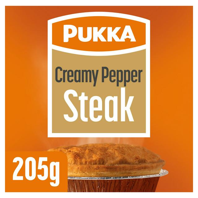 Pukka 205g Creamy Pepper Steak Pie - gallery image 1