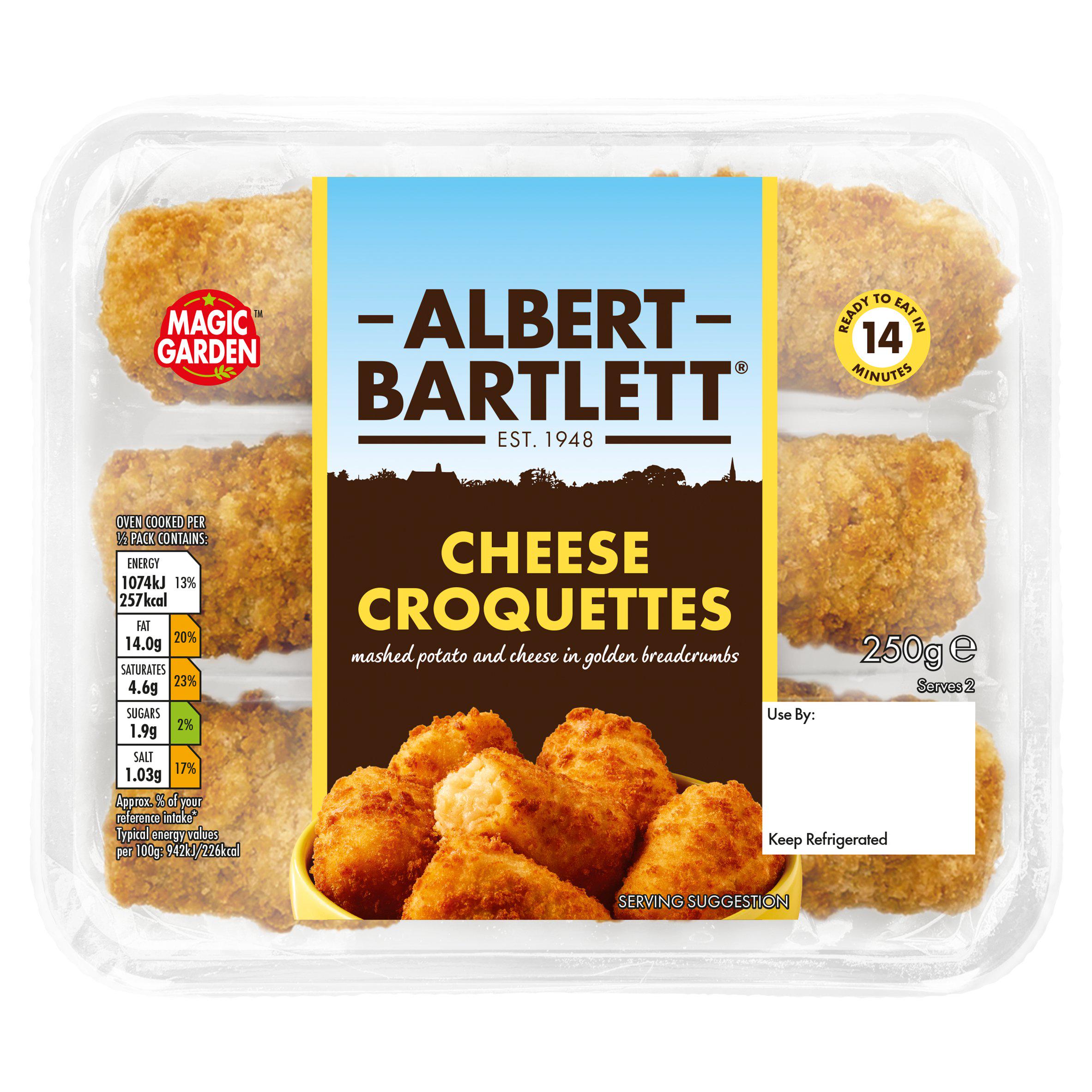 Albert Bartlett 250g Cheese Croquettes