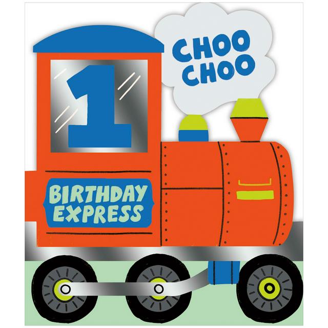 Sainsbury's Diecut Train Age 1 - gallery image 1